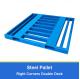 Double Deck Steel Pallet For Warehouse Storage Right Corners,Heavy duty logistics warehouse transport galvanized stackab