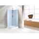 Silver Profiles Replacement Curved Corner Shower Units Enclosed Shower Room