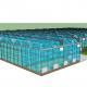 Vegetable Fruits Flowers Aquaponics System Multi-Span Agricultural Greenhouses Yield