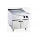Gas / Electric Griddle Flat Or Grooved Available Western Kitchen Equipment CE Approve
