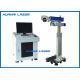 Automation Line Fly CO2 Laser Marking Machine 100W 60W 30W No Maintenance