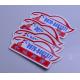 Customized waterproof promotional die cut white PVC vinyl stickers full color