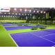 Silicon PU Tennis Court Flooring Soundproof with 2.7mpa Tensile Strength