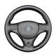 Matte Carbon Leather Steering Wheel Cover for BMW 3 Series E82 E87 E88 E90 LCI E91 M3 E92 125i 325i 335i