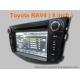 Toyota RAV4 Special Radio Bluetooth Car Stereo DVD Player with GPS / OSD Language
