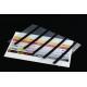 Laminating Magnetic Stripe Coated Overlay For Plastic Card Lamination
