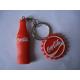 Small Bright Color Custom PVC Keychains Nonpoisonous For Body