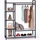 Double-sided Clothes Hanger Rack for Home and Modern Clothing Storage Organizer