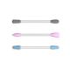 Personal Skin Care Protective Cleanable Travel Makeup Swabs Recycling Cotton Buds with Storage Case for Ear Cleaning Cosmetic
