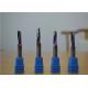 Mirror Polished Single Flute Carbide End Mills For Wood Cutting