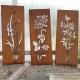 Tree Of Life Corten Steel Privacy Screen Wall Panels OEM ODM