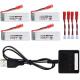 NCM Rechargeable Li Ion Polymer Battery Pack 3.7V 500mAh Lipo Battery