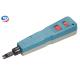 ABS Handle Network Crimping Tool Blue Punch Down Tool With 110 And 66 Blades