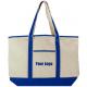 Cotton Canvas Promotional Shopping Bags Environmentally Friendly Type