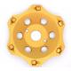 5 PCD Diamond Cup Wheels Super Good Wearness For Heavy Epoxy Removing