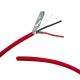 ExactCables Fire Resistant Cable 500V with Two Pairs Shielded and Silicone Insulation