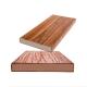 140*25mm/140*20mm PVC/WPC Outdoor UV Resistant Wood Plastic Composite Decking Flooring
