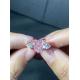 4.19CT Heart Brilliant Cut Lab Grown Diamond Wedding Rings