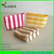 LUDA Striped Straw Clutch Paper Straw Cosmetic Bag
