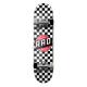 YOBANG OEM RAD Wheels Checker White / Black / Red Micro Complete Skateboard - 6.75 x 29