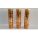 Eco Friendly glossy Cosmetic Packaging AL Barrier plastic Tube with window design chemical resistance  for hairpack