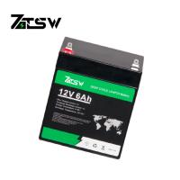 Scooters Energy Storage Lithium Battery 12v 6ah  Large Capacity Lifepo4 Solar Battery