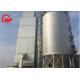 20t - 1000t Steel Grain Silo 11m Diameter With Galvanized Sheet 95㎡ Base Area
