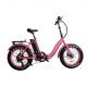 Folding Fat Tire Electric Mountain Bike Full Suspension 20 Inch Thick Tyre Electric Bike