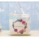 Wholesale High Quality Women Shoulder White Plain Boutique Eco Custom Print 12oz Cotton Canvas Shopping Tote Bag bagease