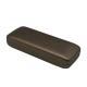 Eco Friendly Leather Metal Glasses Case 151x57x28mm