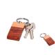 Bi-wood rectangular key chain