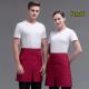 manufacture Custom Logo and Printing high quality Waist and bib unisex Apron For