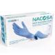 Nacosa 4 mil Powder Free Disposable examination Nitrile Gloves for work