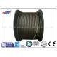 Uncoated High Carbon Steel Wire Rope Cable 6x37S+FC For Hoist / Loading