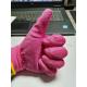 Breathable 46g Foam Latex Dipped Work Gloves Non Slip for  Light Industry