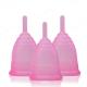 OEM Medical Grade Silicone Menstrual Cup Organic No Smell Menstrual Cups