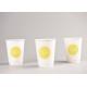Water / Tea Take Out Double Wall Paper Cups For Home Or Office White Color