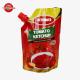 Natural Flavour Ketchup 500g , ISO Certificate Bag Ketchup For Dipping Sauce