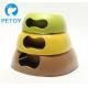 Portable Dogs Bio Bamboo Pet Bowl Environmental Friendly New Design