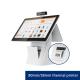 Dual Screen POS System Cash Register With 80mm Thermal Printer