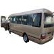 Clean Golden Color 39000km Used Toyota Coaster Bus With Left Steering