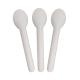 Disposable Paper Biodegradable Cutlery Spoon Durable 160mm For Catering