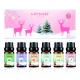 Christmas Aromatherapy Essential Oils Wholesale OEM PackageWith 6 Fragrance
