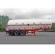 Custom 38cbm 3axle Chemical Liquid Tank Truck / Aluminum Fuel Transport Trailers