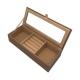 PU Leather Hot Stamping Jewelry Gift Boxes For Necklace
