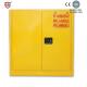 Cold Steel Chemical Safety Storage Cabinets With Two Door , Hazardous Material Storage Cabinets