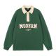 Cute Embroidered Sweatshirts 380g Customized Polyester Anti Wrinkle
