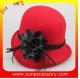 0402 Sunny hats unique wool felt hats for ladies ,Shopping online hats and caps wholesaling