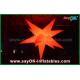 Portable Colorful Decoration Giant Inflatable Star With 16 Different Color