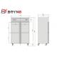 4 Door Commercial Stand Up Refrigerator , -12°C~-18°C Industrial Kitchen Refrigerator